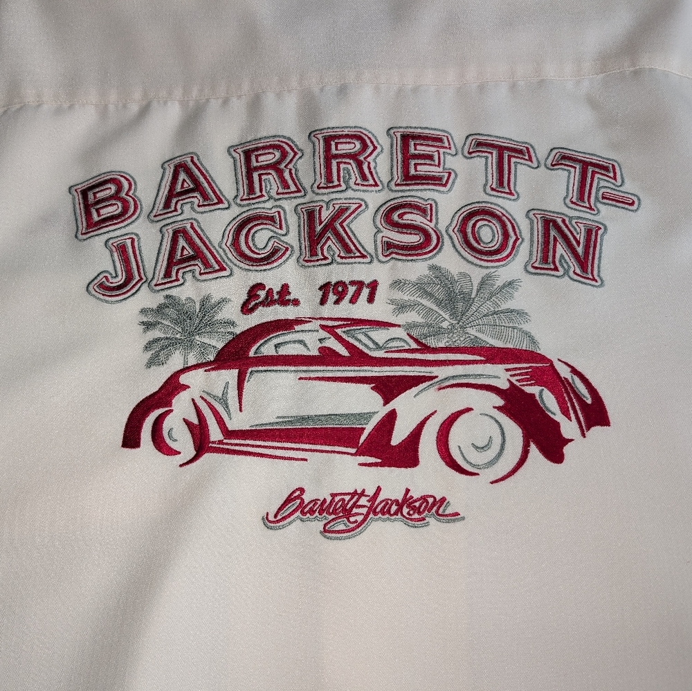 Barrett Jackson Men's Large Button Down Shirt
